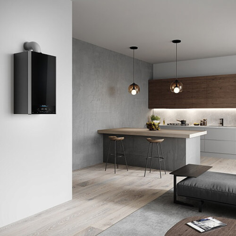 ARISTON Двухконтурный газовый турбированный котел  ALTEAS XC 24 FF NG