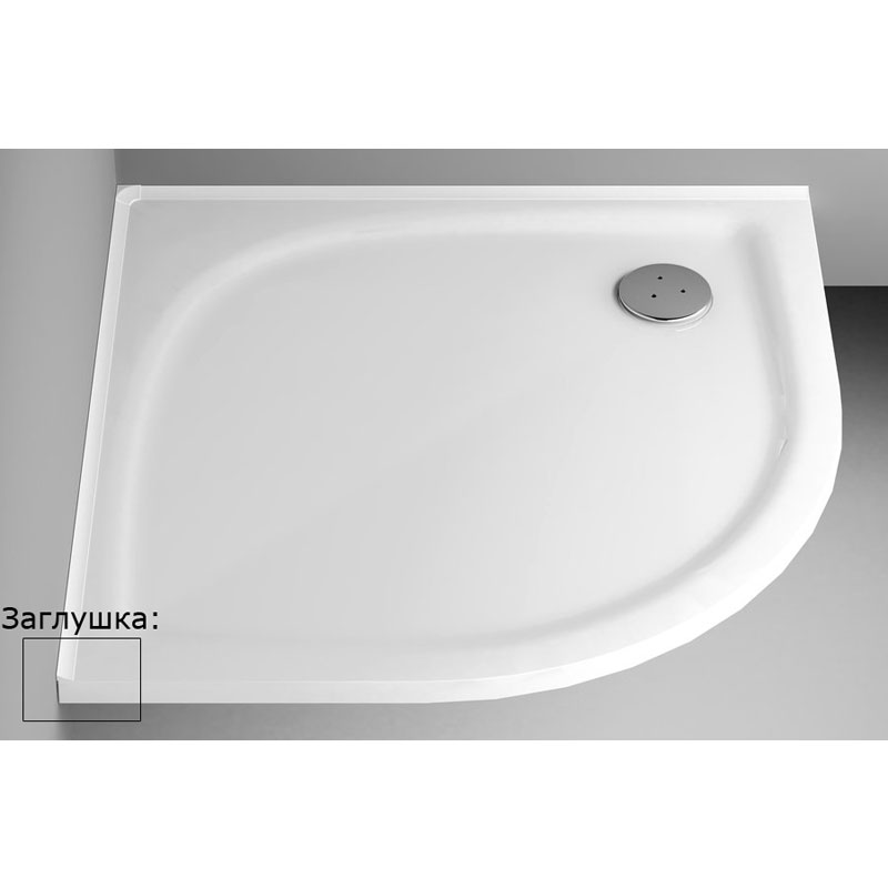 Ravak Заглушка для планки до ванни (10мм) (XB430001001)