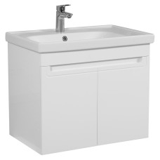 Аквародос Тумба AQUARODOS Омега 70 см з умивальником Frame консольна (7678)