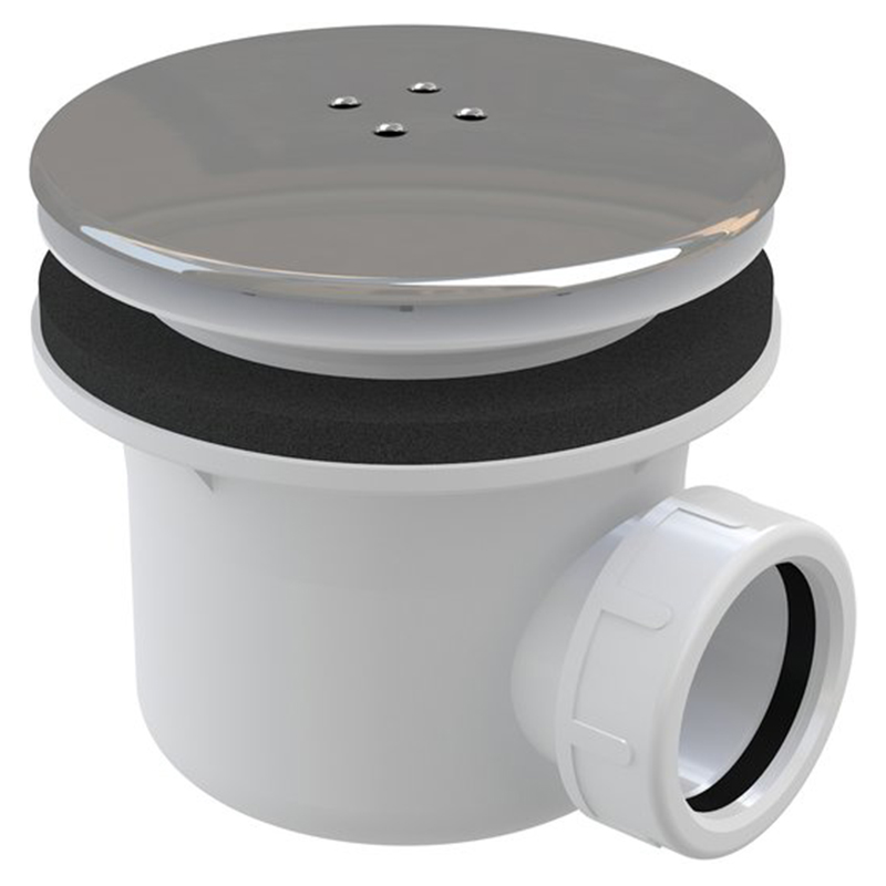 Ravak Сифон для душового піддону Standard 90 хром (X01314)