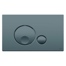 Oli Кнопка змиву GLOBE 3/6 soft-touch, сіра (152953) (152953)