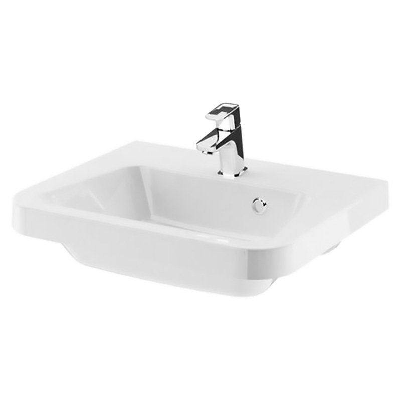 Ravak Умывальник 10° 650 Белый с отверстиями (XJI01165000)