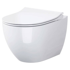 Cersanit Унітаз підвісний СЕТ B246 Zen Clean On сидінням дюропласт Slim Slow-closing (S701-428)
