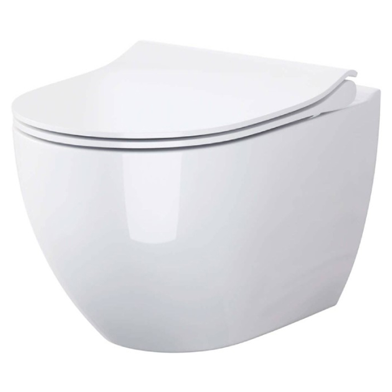 Cersanit Унітаз підвісний СЕТ B246 Zen Clean On сидінням дюропласт Slim Slow-closing (S701-428)