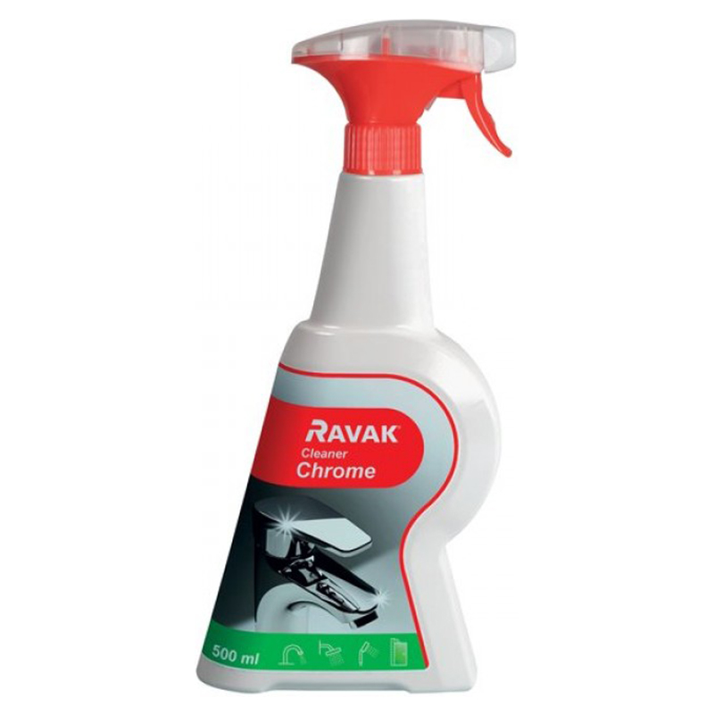 Ravak Засіб для чищення змішувачів Cleaner Chrome 500 мл (X01106)