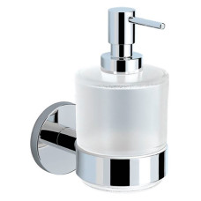 Дозатор д/рідкого мила CONTINENTAL, з тримачем, скло/хром (ACN-CHR-1135N)
