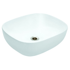 JAGUAR Раковина JDS 38х48, прямокутна, б/о, на стільницю (JDS-WHT-25909)