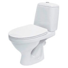 Cersanit УнІтаз-компакт ЕКО 771 031 косий злив, 3/6, з поліпроп.сидінням (940671) (K07-241)