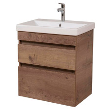 Аквародос Шафка ВІНТАЖ 60+раковина ELITE 60, аліканте, консольна (8396)