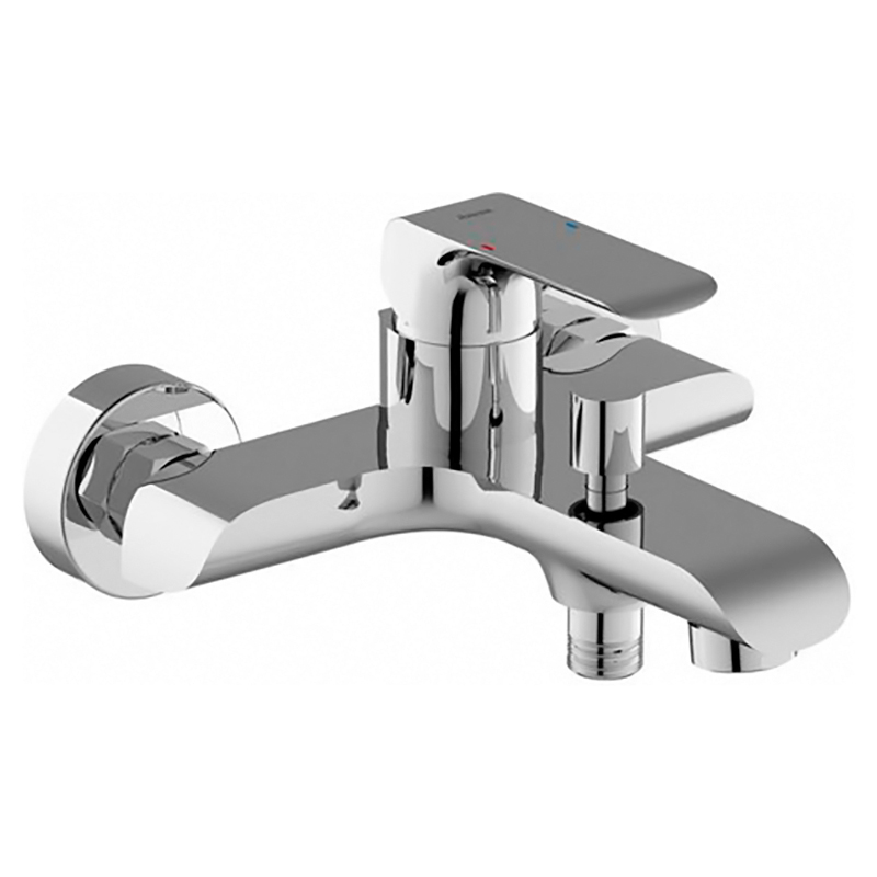 Ravak Flat FL 022.00/150 Смеситель для ванны настенный 150 мм (X070119)