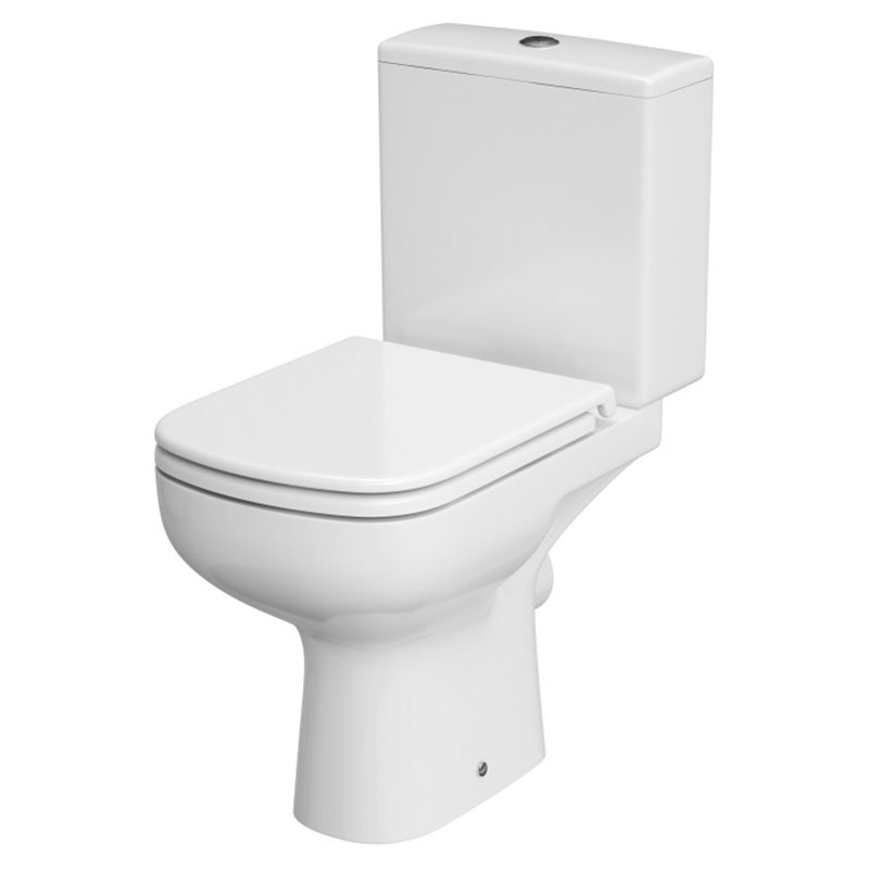 Cersanit Унітаз-компакт Colour 011 575 New Clean On 3/5 горизонтальний сидіння дюропласт (K103-028)