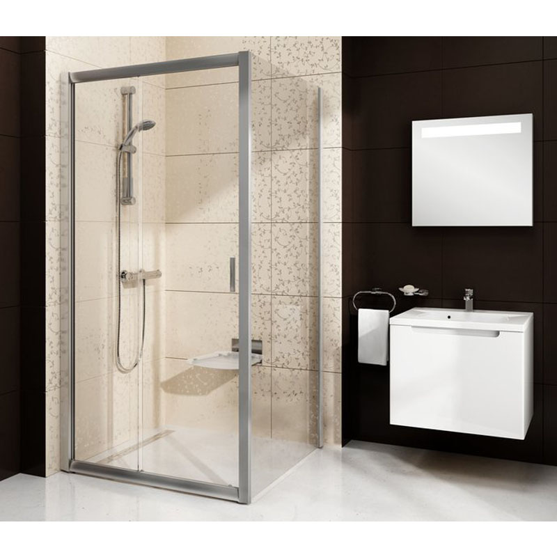 Ravak BLPS- 80 (Transparent) Bright alu Неподвижная стенка для душа (9BH40C00Z1)