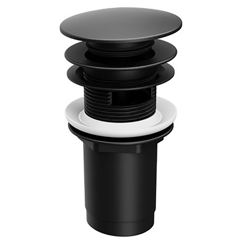 Ravak Слив для умывальника CLICK CLACK черный (X01748)