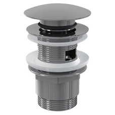 Ravak Донний клапан для умивальника CLICK CLACK короткий, хром (X01437)