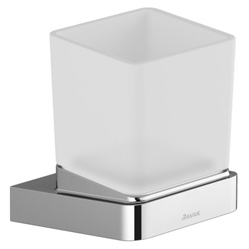 Ravak 10° TD 210 Держатель со стаканом для зубных щеток (стекло) (X07P321)