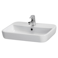 Cersanit Раковина CASPIA 60см, з/о, на стільницю, прямокутна (K11-0095)