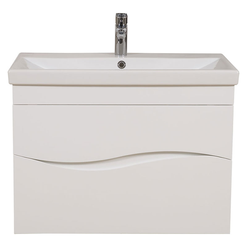 Аквародос Мебель "Альфа" с умывальником "Elit" 80 см (консольная) (7668)