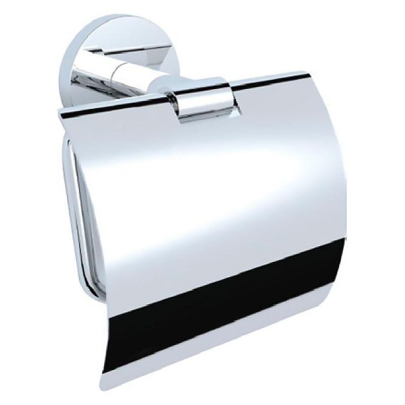 Тримач д/туалетного паперу CONTINENTAL, з кришкою, хром (ACN-CHR-1153S)