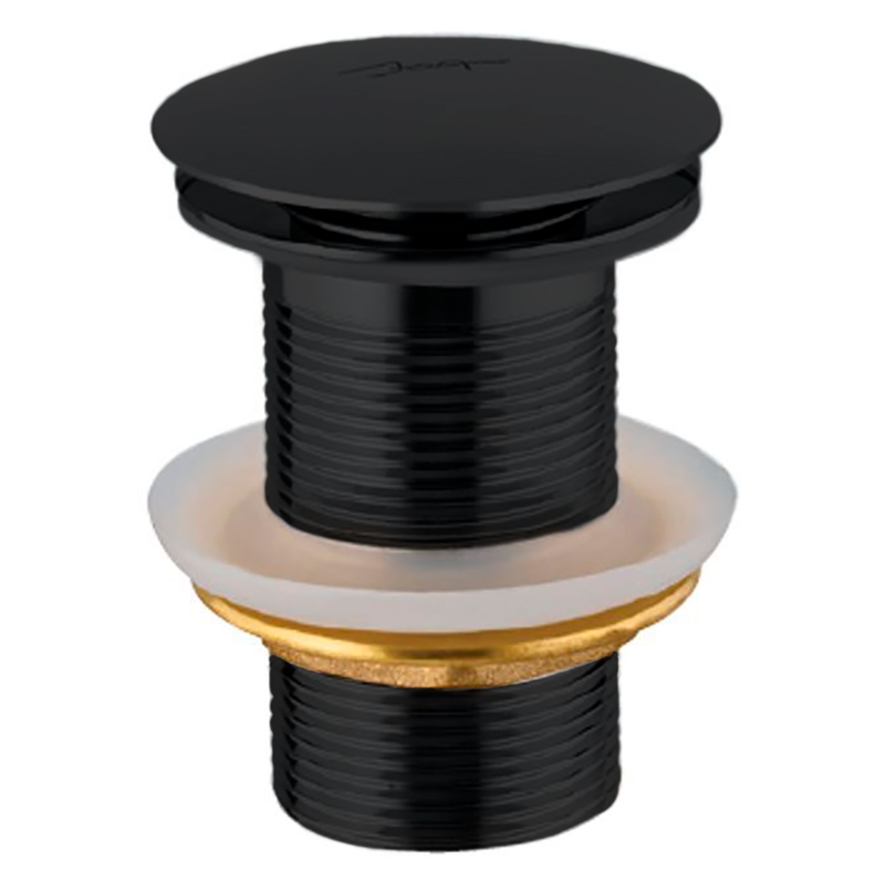 JAGUAR Злив д/раковини Click-Clack, б/переливу, чорний (ALD-BLM-727)