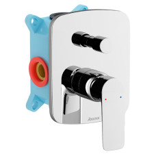 Ravak Classic CL 065.00 Смеситель скрытого монтажа ванна/душ с переключателем для R-box (X070088)