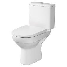 Cersanit Унитаз-компакт CITY Clean On 011, 3/5 л, + сиденье Duroplast, soft-close белое (K35-036)