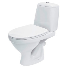 Cersanit УнІтаз-компакт ЕКО 770 011 горизонтальний злив, 3/6, з поліпроп.сидінням (940670) (K07-240)