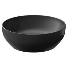 Cersanit Раковина LARGA 40см на стільницю, кругла, антрацит матова (K677-019)