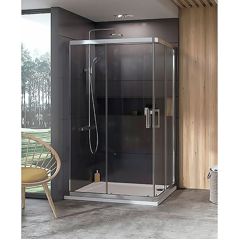 Ravak 10RV2K-100 (Transparent) Bright alu Душевая кабина (1ZJA0C00Z1)