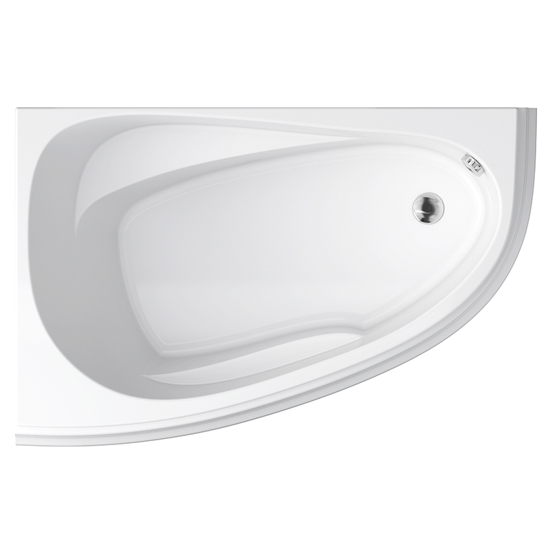 Cersanit Ванна асиметрична Joanna 150/95 ліва з ніжками (S301-167)