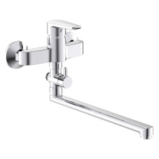 Cersanit Змішувач VERO ванна/душ, довгий ніс, хром (S951-242)