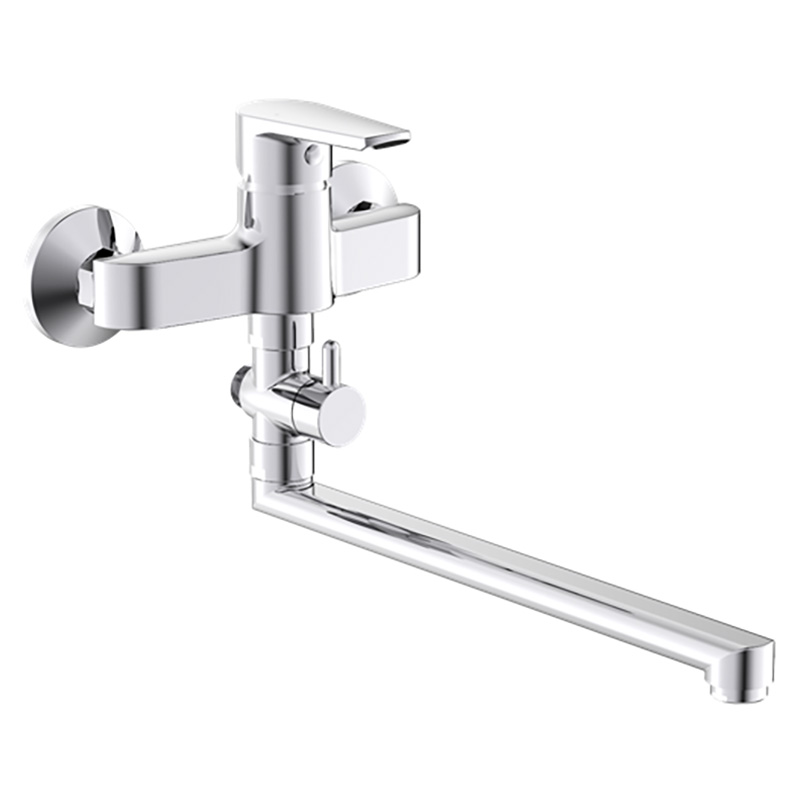 Cersanit Змішувач VERO ванна/душ, довгий ніс, хром (S951-242)