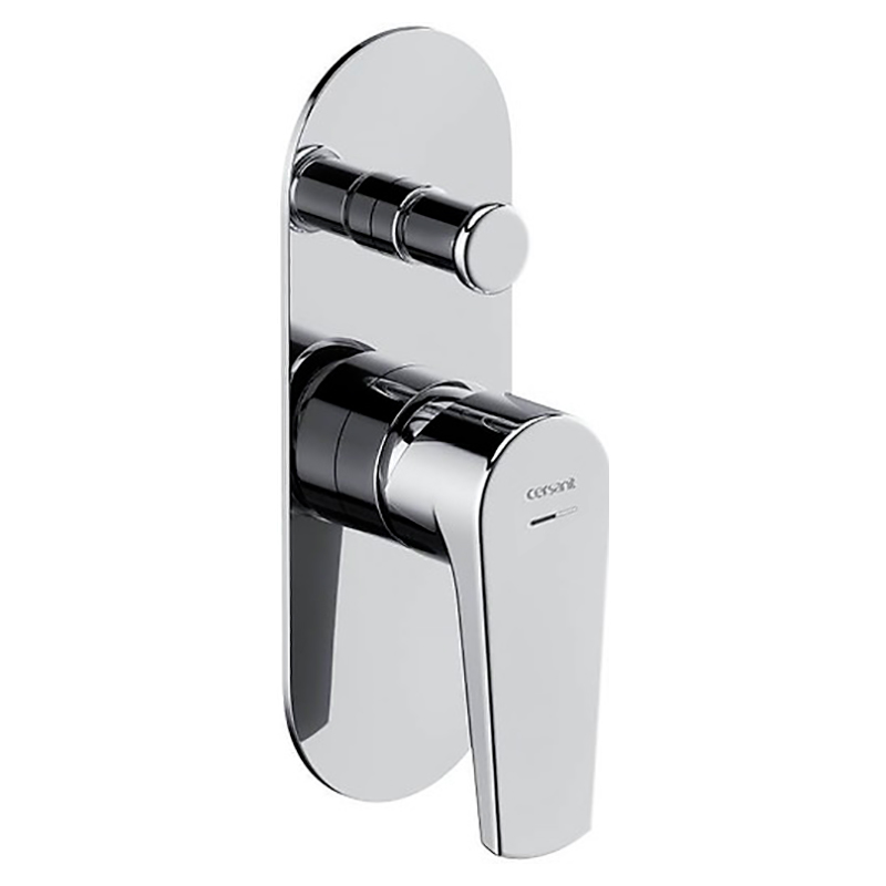 Cersanit Смеситель MODUO ванна/душ прихов.монтажа хром (S951-338)