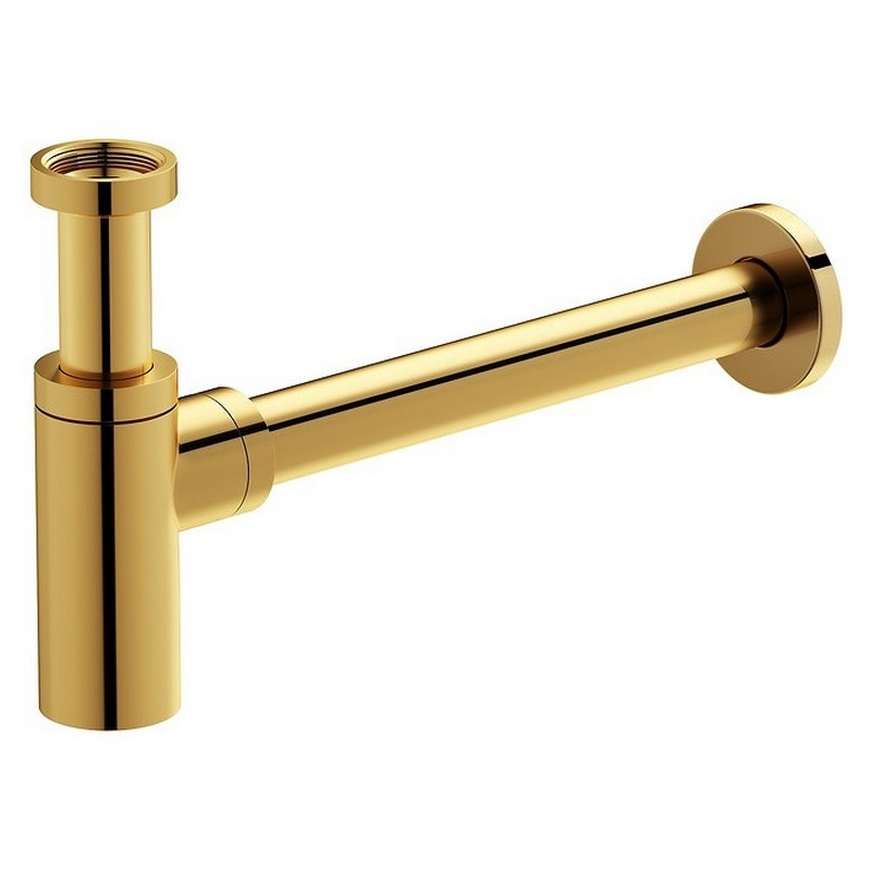 Cersanit Сифон д/раковини овальний золото (S951-714)