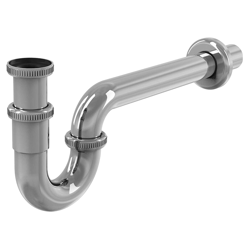 Ravak Сифон д/раковин ХРОМ U, трубчатий (X01436)