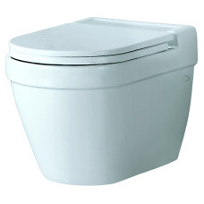 JAGUAR Чаша підвісного унітазу OPAL+сід.дюропласт, пов.падіння (OPS-WHT-15951) (OPS-WHT-15951UF)