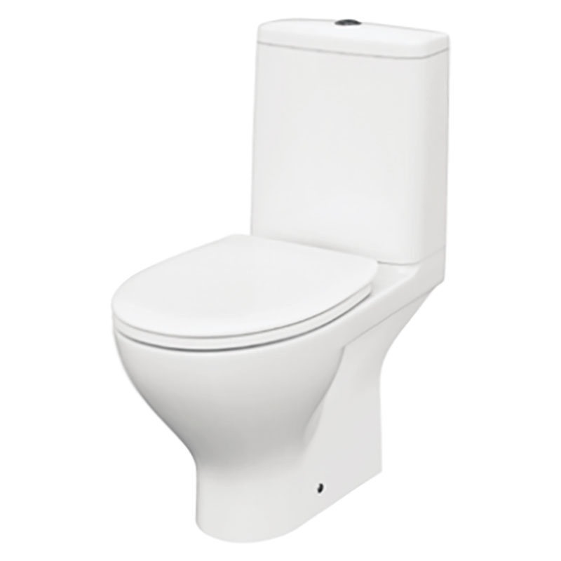 Cersanit Унітаз-компакт 673 MODUO 43 CLEAN ON 011 гор злив, 3/5,нижн підв+сид дюр пов пад легко з'ємне (K116-035)