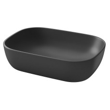 Cersanit Раковина MODUO 50см на стільницю, прямокутна, антрацит (K116-108)