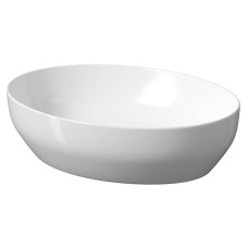 Cersanit Раковина LARGA 50х38 см на столешницу эллипс, белая EW (K677-002)