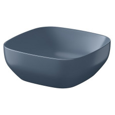 Cersanit Раковина LARGA 38х38 см на стільницю, квадратна, синя матова (K677-064)