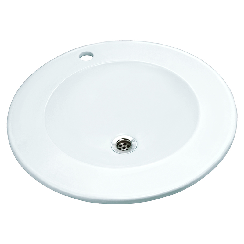 JAGUAR Раковина FUSION 54,5х54,5, кругла (FSS-WHT-29601)