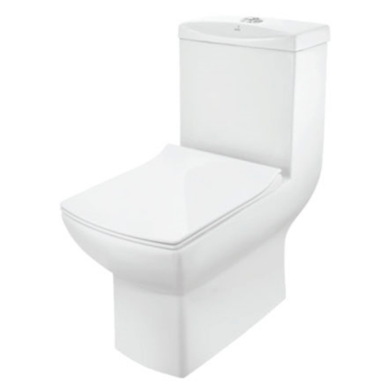 JAGUAR Унітаз-компакт Lyric моноблок верт.злив, ниж підві 3/6л+сид. дюропласт, пов.падіння (LYS-WHT-38851S220UFSM)