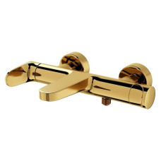 Cersanit Змішувач INVERTO ванна/душ золото + ручка золото (S951-284)