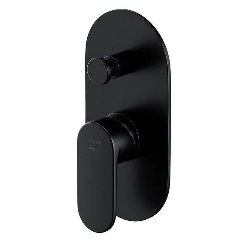 Cersanit Змішувач CREA ванна/душ з коробкою прихов. монтаж , чорний (S951-322)