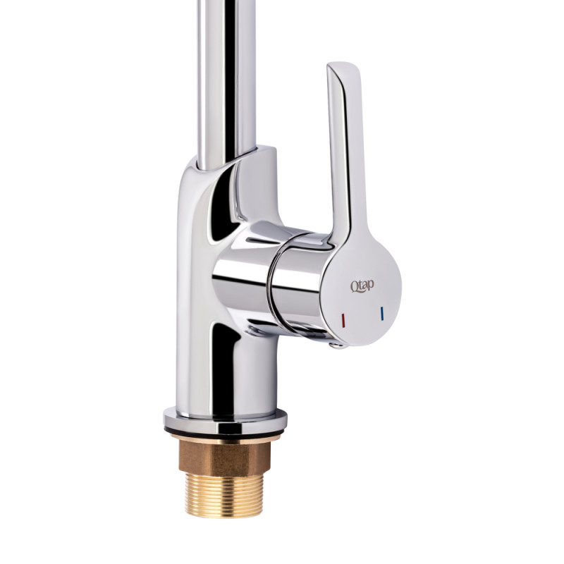 Qtap Змішувач для кухні Grand Хром (QTGRACRM007F)