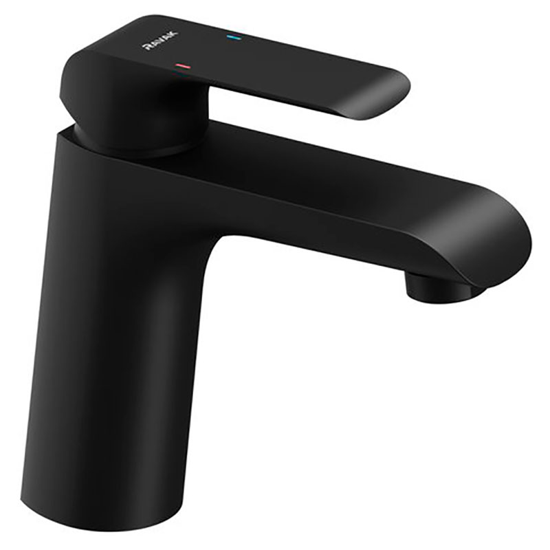 Ravak Змішувач FLAT раковина, 151 мм, чорний (FL 014.20) (X070173)