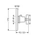 Axor Термостат центральный встраеваемый Hansgrohe Citterio (39715000)
