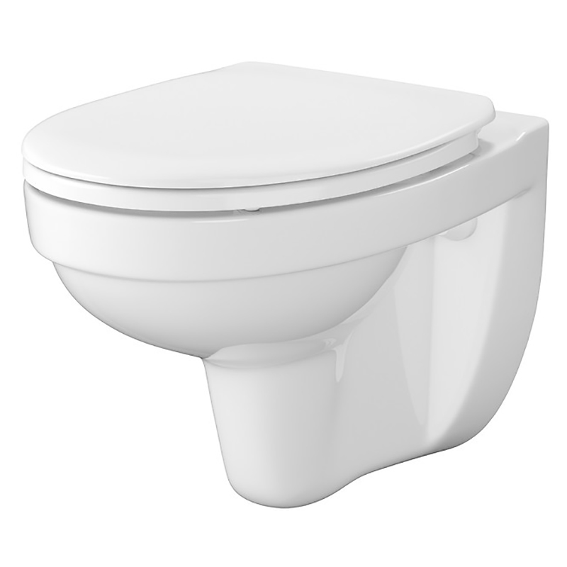 Cersanit Чаша подвесного унитаза B 469 CERSANIA SIMPLE ON+сид. дюр пов.пад.легко съемное (S701-554)