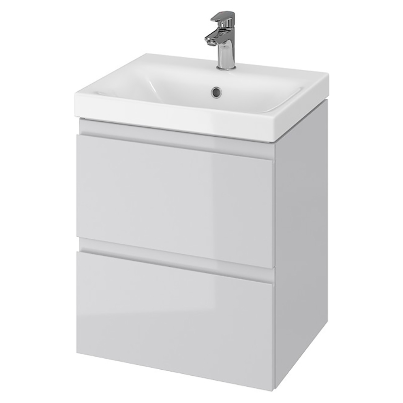 Cersanit Шафка В11 MODUO+раковина 50, сіра (S801-219)