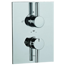 JAGUAR Змішувач FLORENTINE ванна/душ, вбудований, термостат, хром (FLR-CHR-5671)