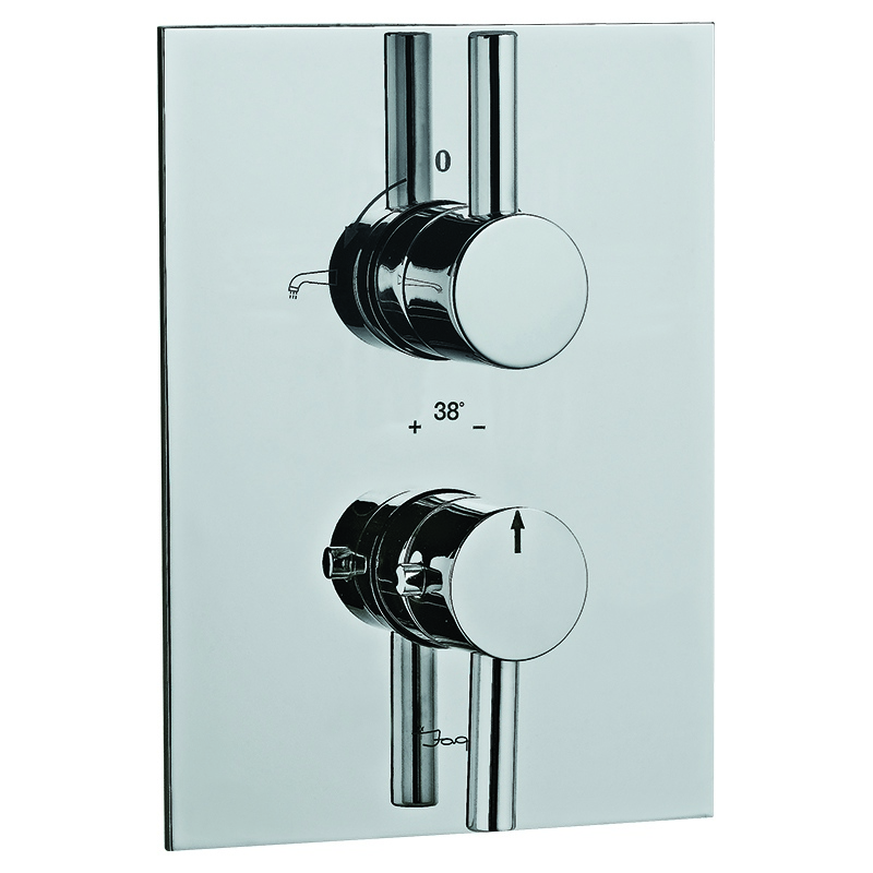 JAGUAR Змішувач FLORENTINE ванна/душ, вбудований, термостат, хром (FLR-CHR-5671)